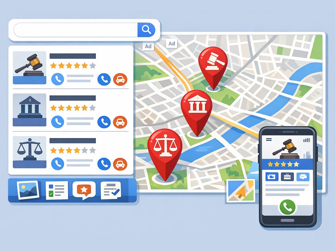 Map pack representation