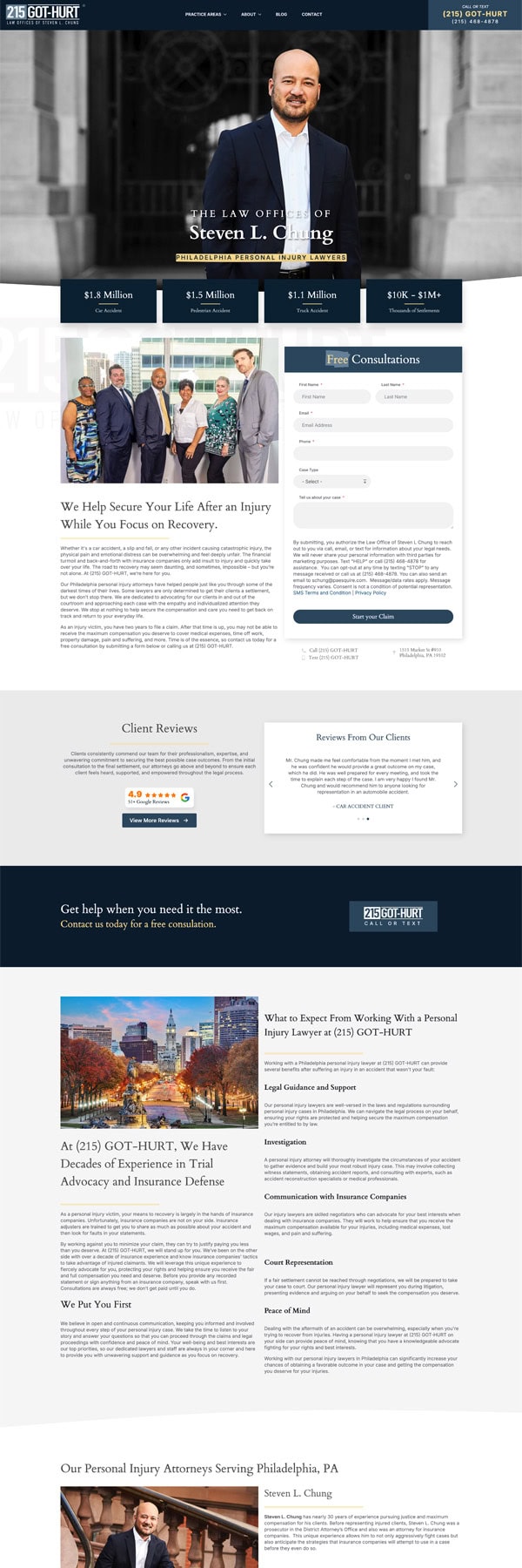 Web 215 homepage