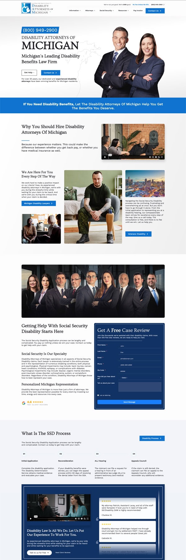 Web damichigan homepage