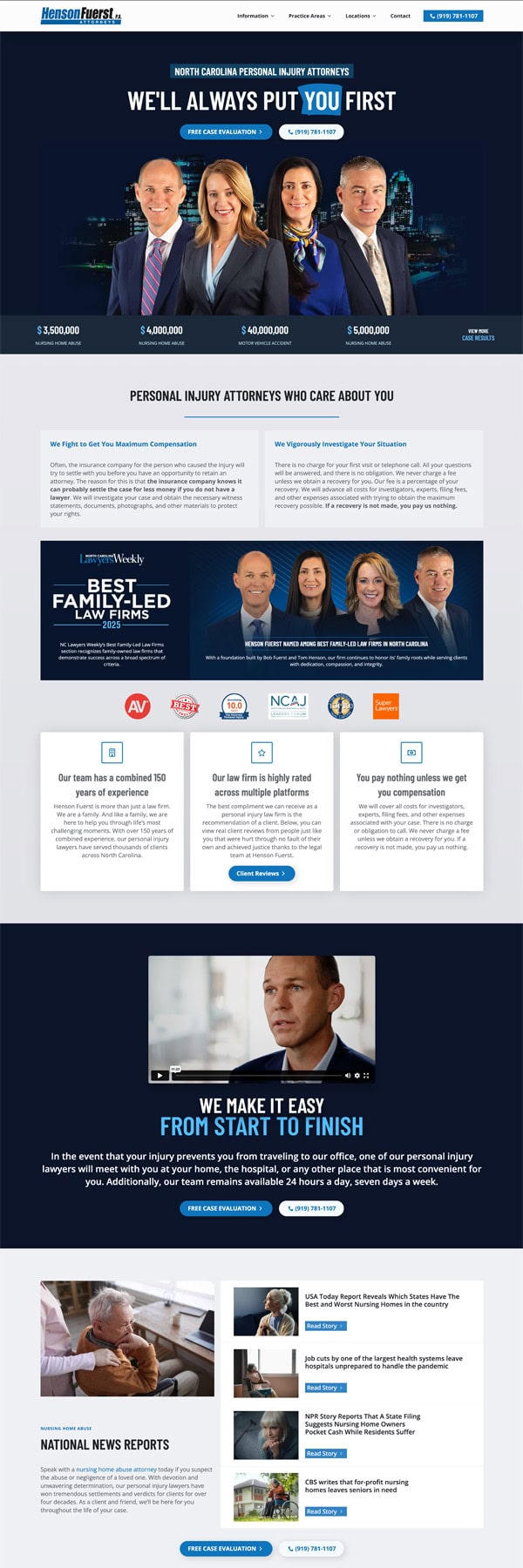 Web henson fuerst homepage