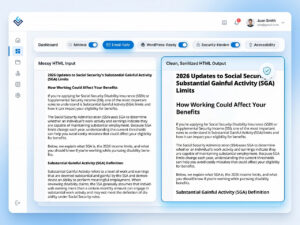 Free HTML Cleaner – Sanitize, Format & Remove Word Code Instantly