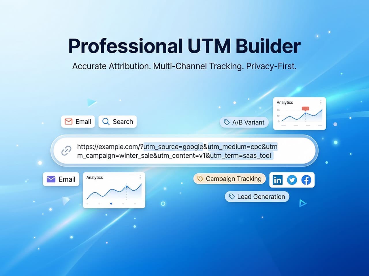 Utm builder feature