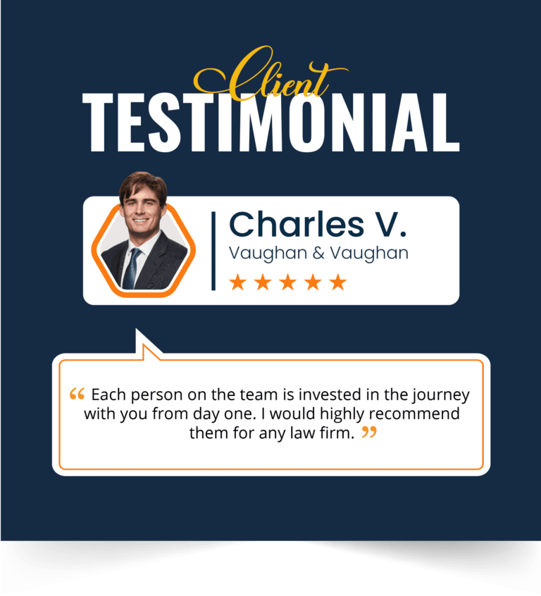 Charles v testimonial box