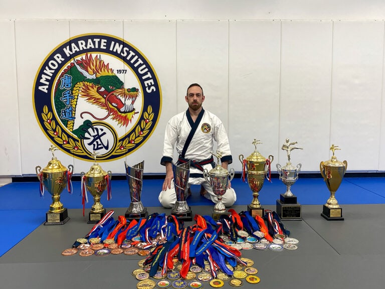 Mike trophies and medals